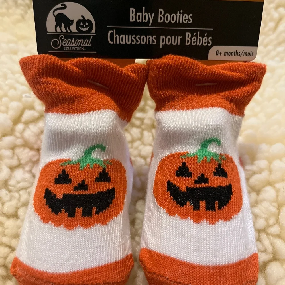 Halloween Baby Pumpkin Socks